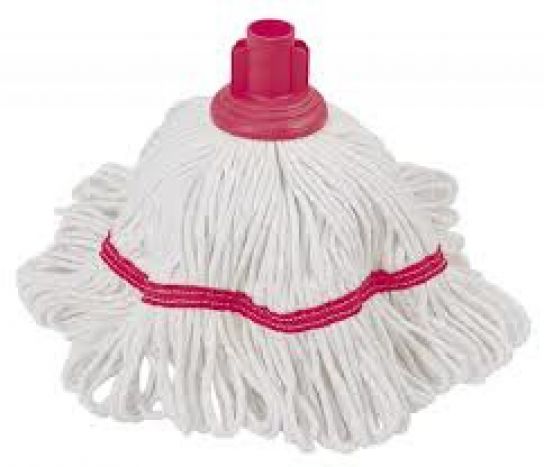 250GM HYGIENE SOCKET MOP HEAD RED