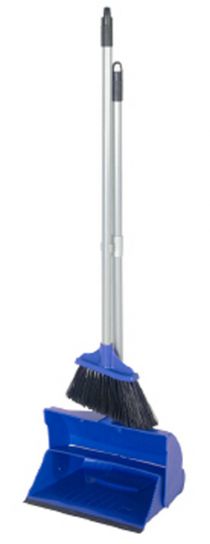 Light Weight Lobby Dustpan & Brush Blue