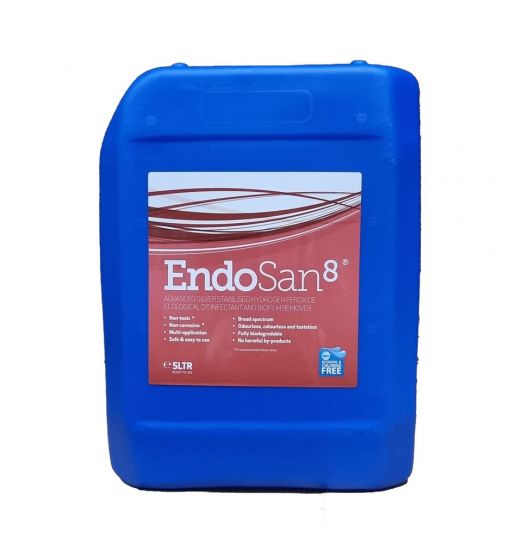 Endosan 8% Silver Stabilised Hydrogen Peroxide X 5 LTR