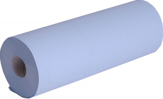 10" Blue Hygiene Roll 3-Ply 24 x 36 mtr