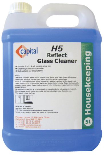 Reflect Glass Cleaner x 5 ltr