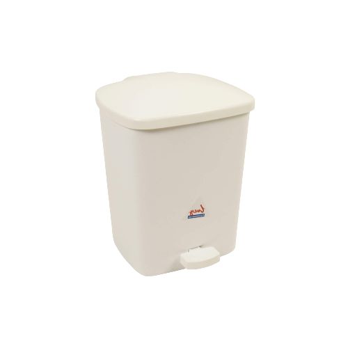 PEDAL BIN LUCY WHITE X 15 LTR